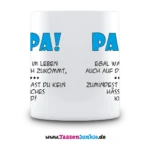 Tasse mit Aufdruck zum Vatertag