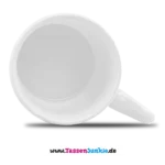 Ansicht einer Tasse von innen