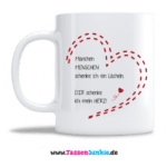 Manchen Menschen schenke ich ein Lächeln. Dir schenke ich mein Herz