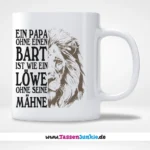 Ein Papa ohne Bart ist wie ein Löwe ohne seine Mähne – Bild 2