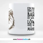 Ein Papa ohne Bart ist wie ein Löwe ohne seine Mähne – Bild 3