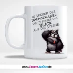 Je größer der Dachschaden, desto besser der Blick auf die Sterne